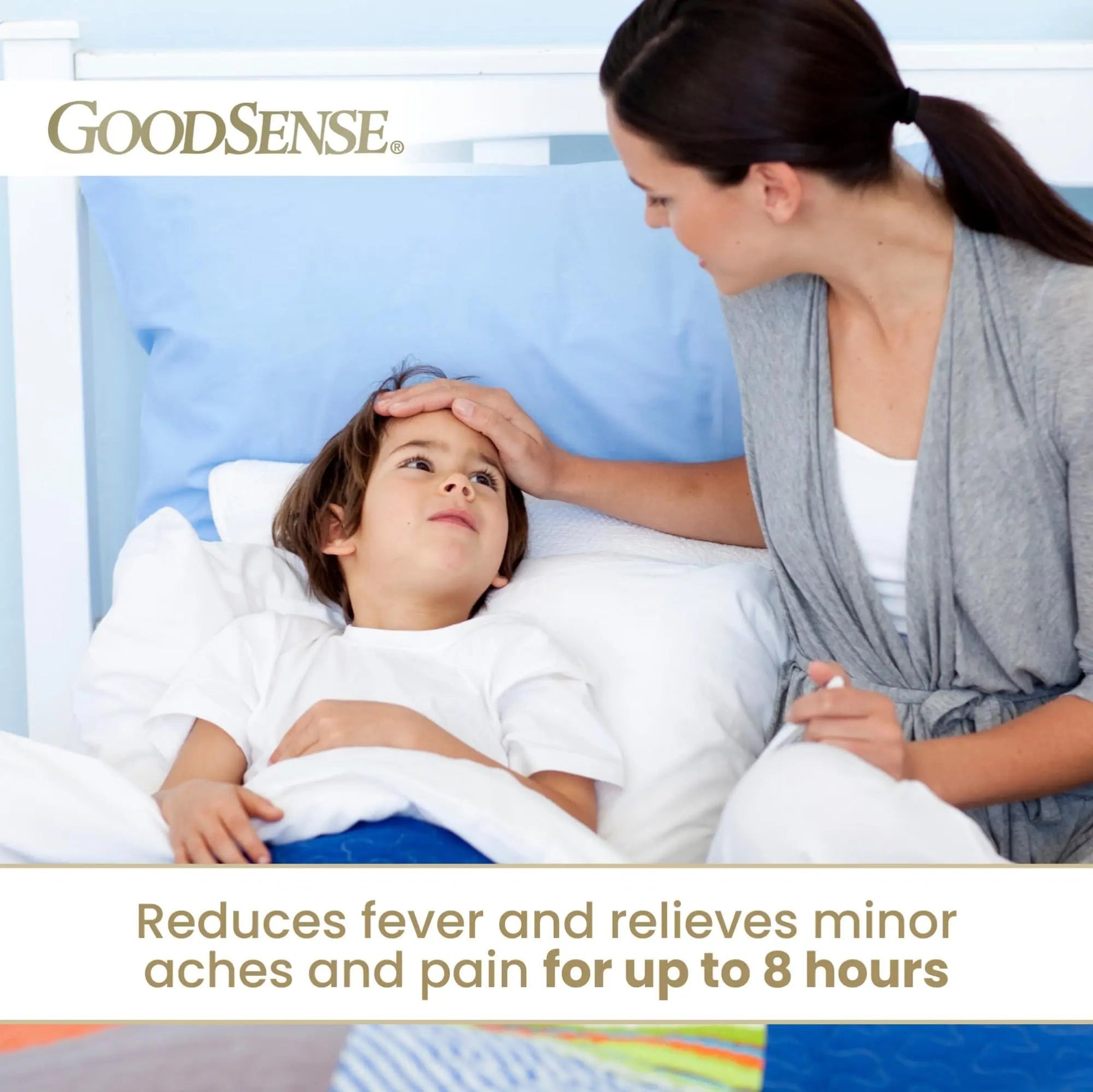 GoodSense Children's Ibuprofen Chewable Tablets, 100 mg, 24 Count, Pain Reliever and Fever Reducer (NSAID), Temporarily Reduces Fever and Relieves Minor Aches and Pain - Maple Wellness Supplements