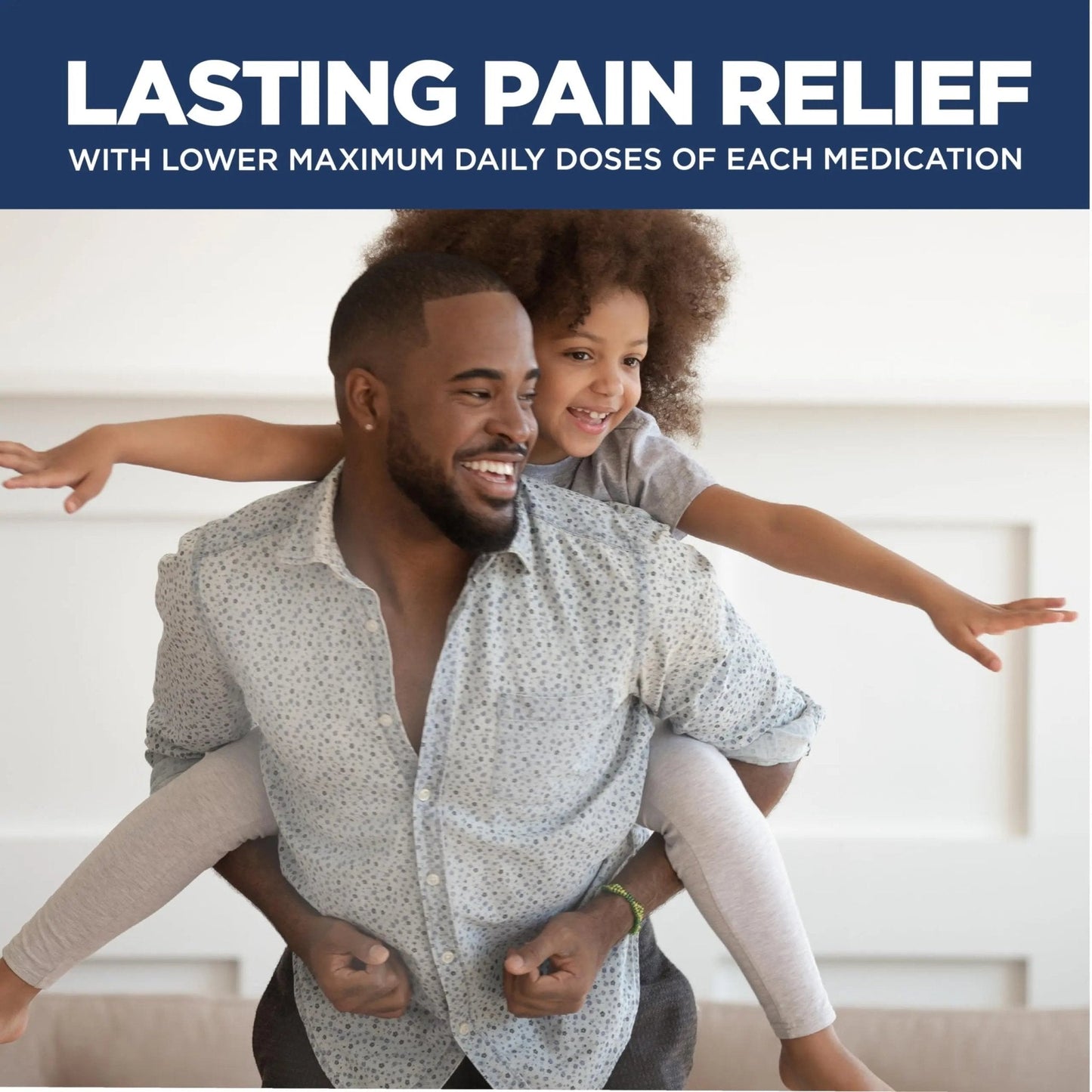 GoodSense Dual Action Acetaminophen and Ibuprofen (NSAID) Tablets, 250 mg/125 mg, Back Pain, 18 Count - Maple Wellness Supplements