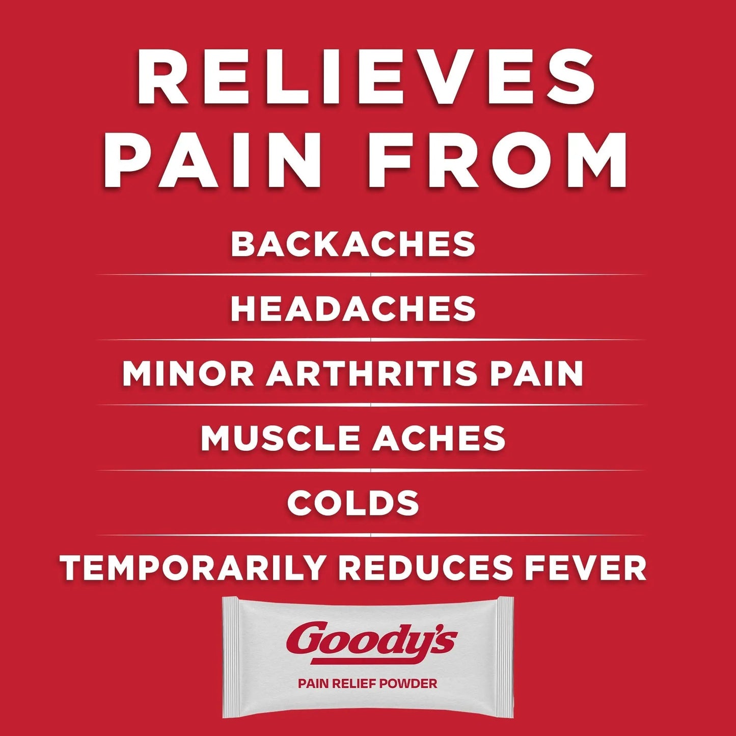 Goody's Back and Body Pain Relief Powder, 24 ct (Pack of 1) - Maple Wellness Supplements