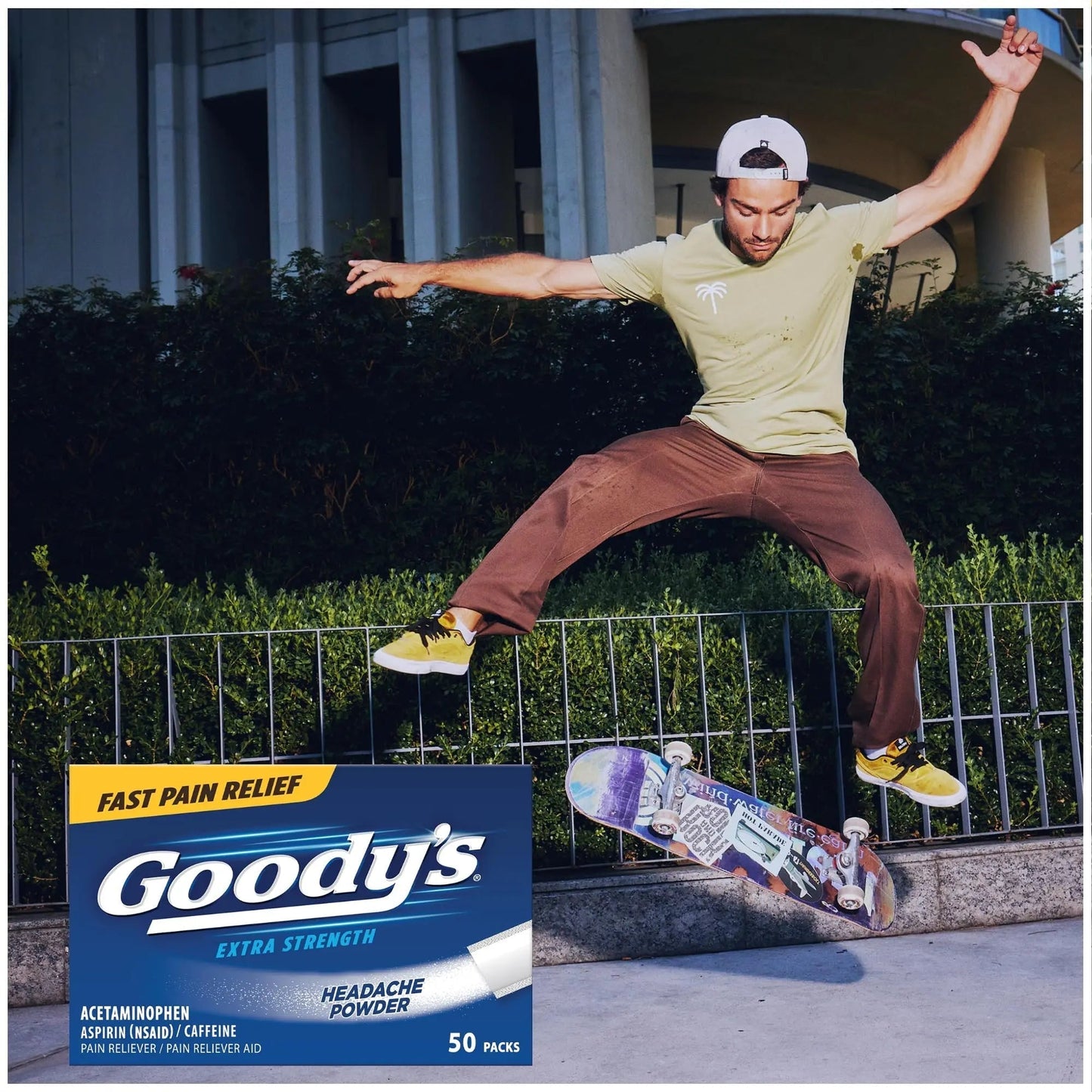 Goody's Extra Strength Headache Powders 50 ea (Pack of 6) - Maple Wellness Supplements