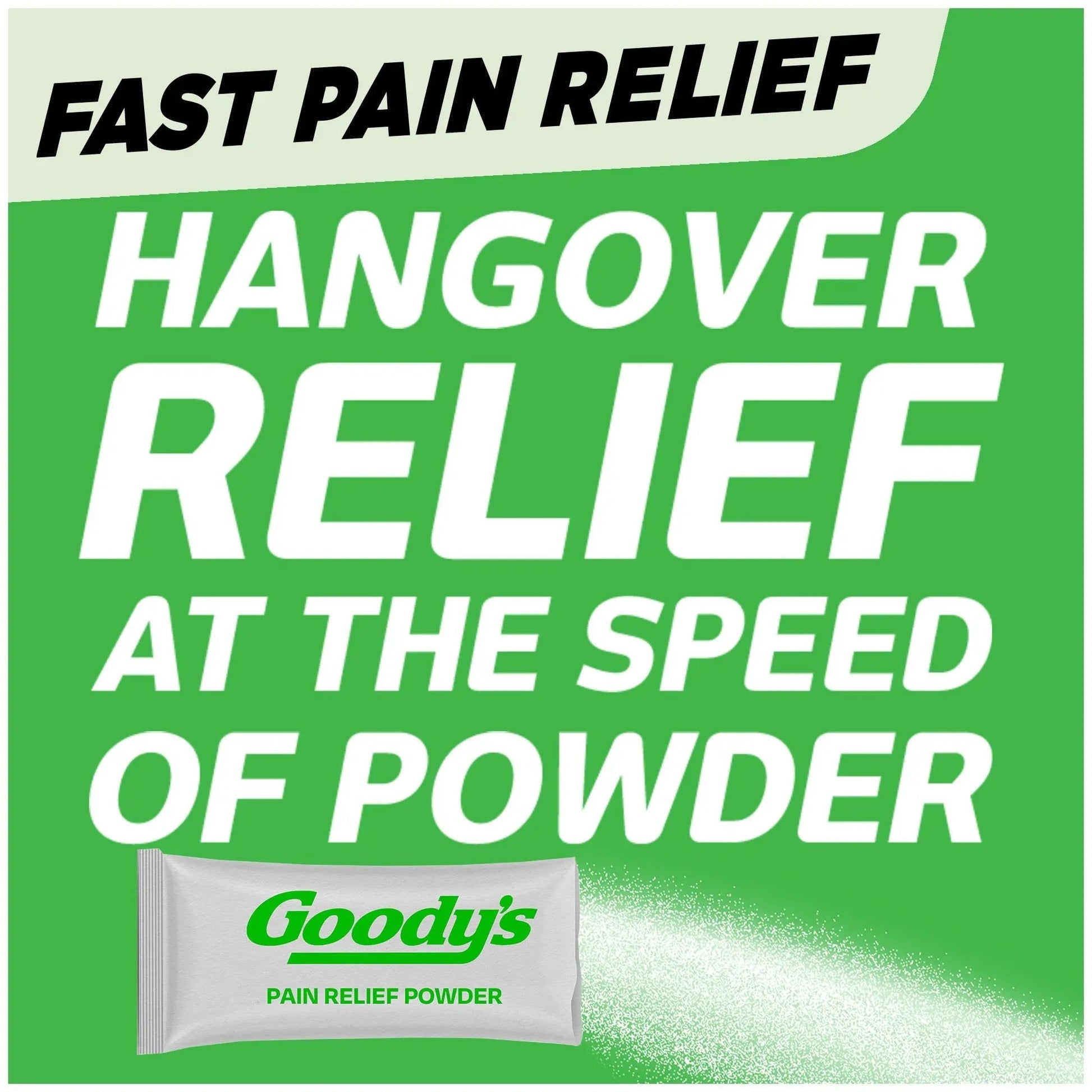 Goody's Hangover Relief Powder, Dual Action Fast Headache Pain Relief with Aspirin and Caffeine, Berry Citrus Flavor, 16 Count - Maple Wellness Supplements