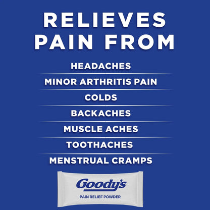 Goody's Pain Relief Powders, Extra Strength Headache Powder, 6 ct (Pack of 1) - Maple Wellness Supplements