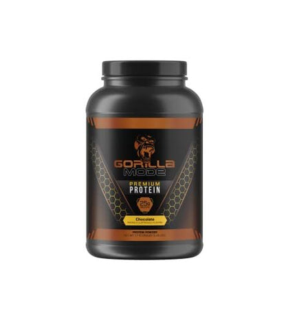 Gorilla Mode Premium Whey Protein - Chocolate / 25 Grams of Whey Protein Isolate - Maple Wellness Supplements