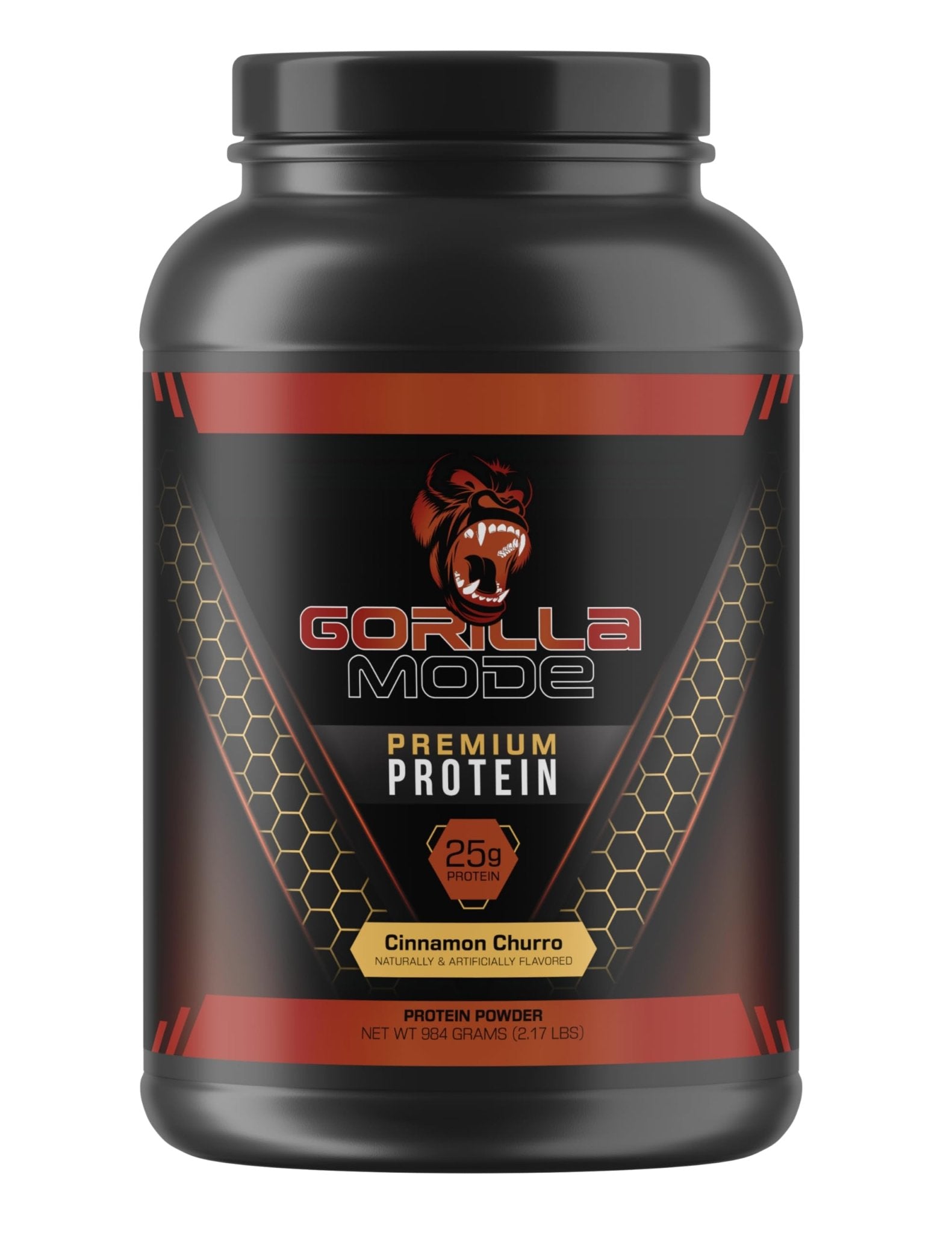Gorilla Mode Premium Whey Protein - Cinnamon Churro / 25 Grams of Whey Protein Isolate - Maple Wellness Supplements