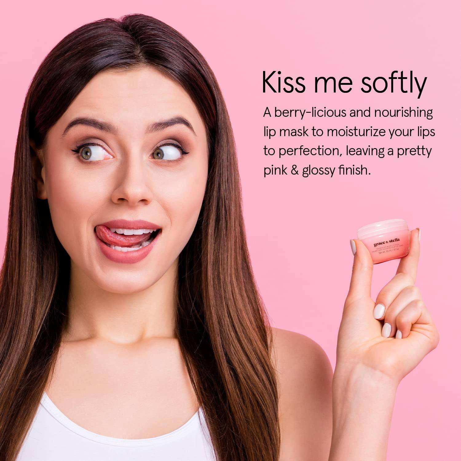 grace & stella Award Winning Lip Butter - Hydrating Lip Balm - Nourishing Lip Mask (1-pack) Travel Essentials, Travel Size Toiletries - Maple Wellness Supplements