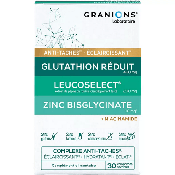 Granions Anti-Spot Complex Lightening, Moisturizing, Radiance 30 tablets - Maple Wellness Supplements