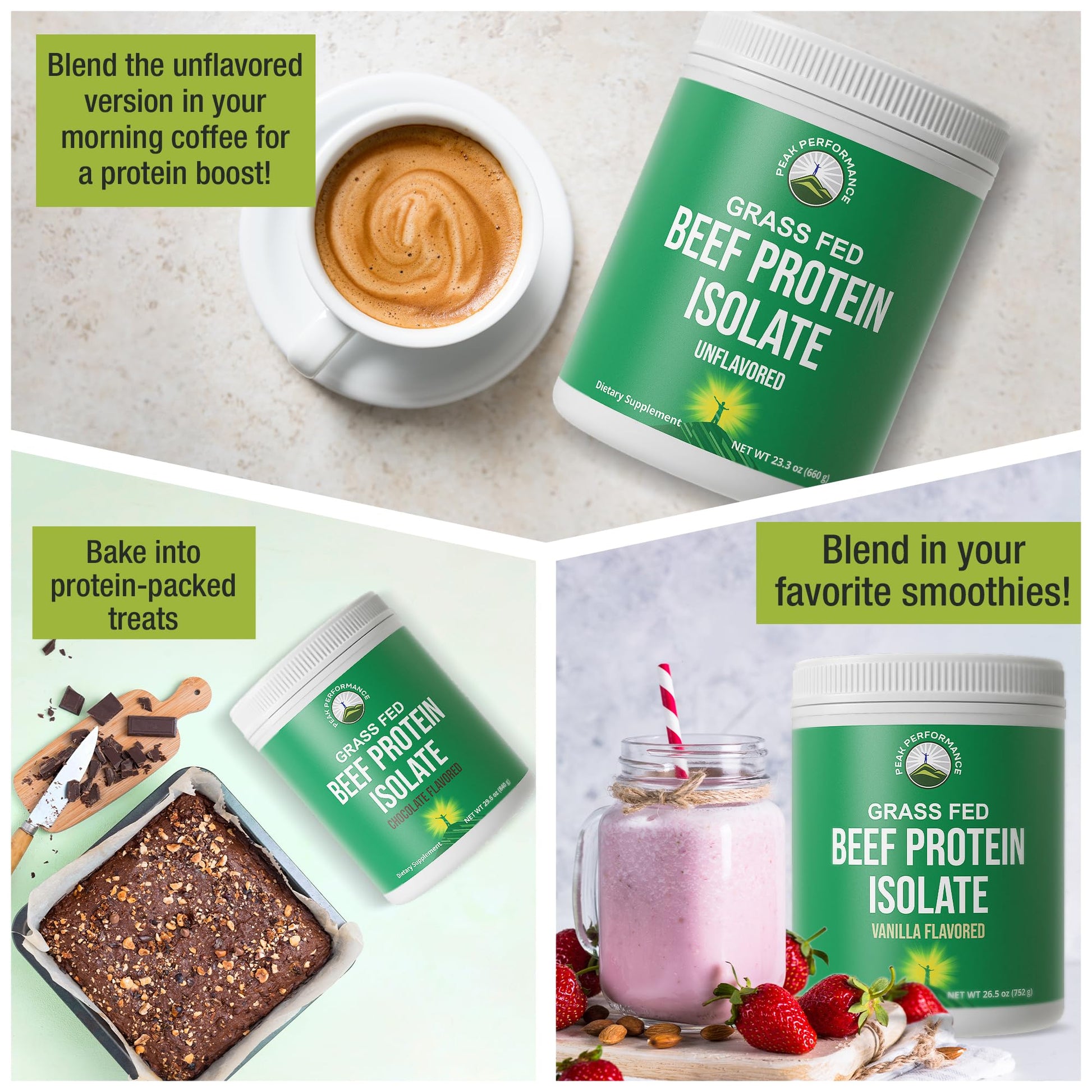 Grass Fed Beef Protein Powder - Lactose Free Great Tasting Beef Protein Isolate. Complete Animal Based Non Dairy Paleo Carnivore Supplement for Prime Muscle Building. No Whey. Chocolate Flavor - Maple Wellness Supplements