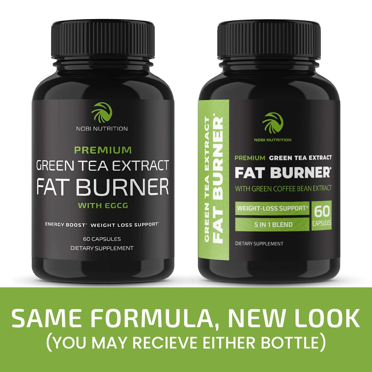 Green Tea Weight Loss Pills with Green Coffee Bean Extract | Belly Fat Burner, Metabolism - Maple Wellness Supplements