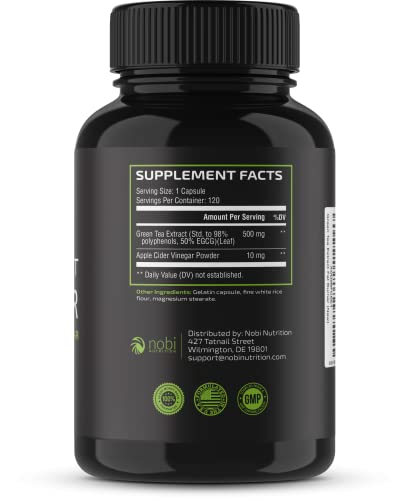 Green Tea Weight Loss Pills with Green Coffee Bean Extract | Belly Fat Burner, Metabolism - Maple Wellness Supplements