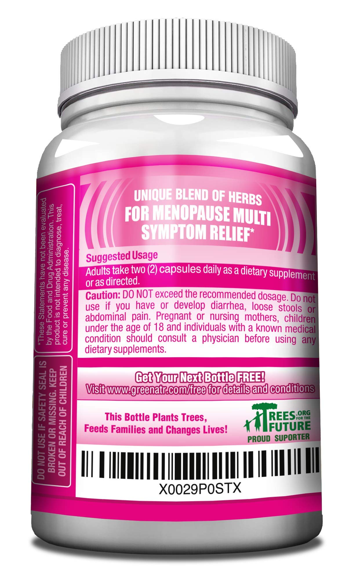 GreeNatr Menopause Supplements for Women - Perimenopause Supplements Women with Dong Quai & Black Cohosh for Menopause Hot Flashes - Menopause Support for Sleep Quality & Hormone Balance - 60 Caps - Maple Wellness Supplements