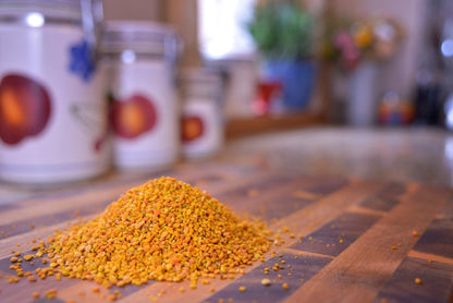 Greenbow Organic Bee Pollen - 100% USDA Certified Organic, Non-GMO, Halal, Kosher Certified, Pure & Natural Bee Pollen - Superfood Packed with Proteins - Maple Wellness Supplements