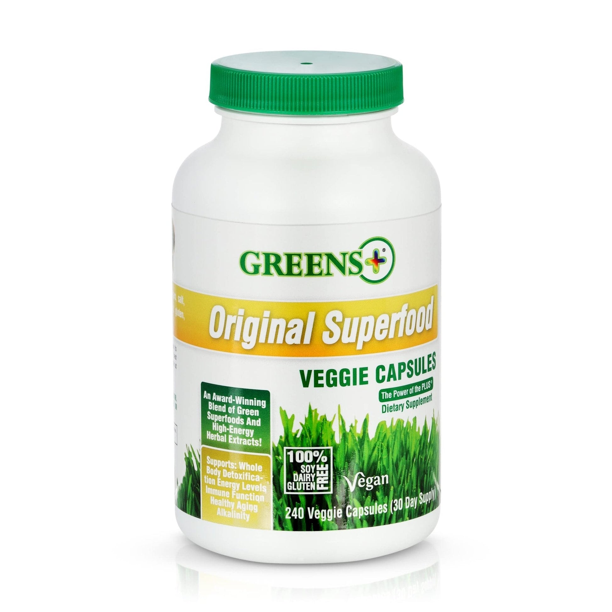 Greens+ Organic Reds Superfood Powder Organic Super Veggie Capsules - Maple Wellness Supplements