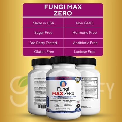 GREENVIFY Fungi Max Zero Hair, Nails & Skin Supplement. (1) - Maple Wellness Supplements