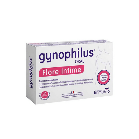 Gynophilus oral intimate flora - 20 capsules - IMMUBIO - Maple Wellness Supplements