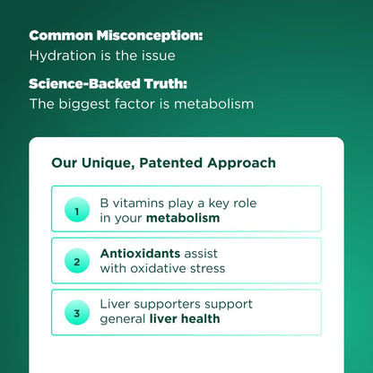 H-PROOF The Anytime You Drink Vitamin, Liver Health & Immunity Support with Electrolytes, Milk Thistle, and Vitamins B & C - 40 Chewable Tablets - Maple Wellness Supplements