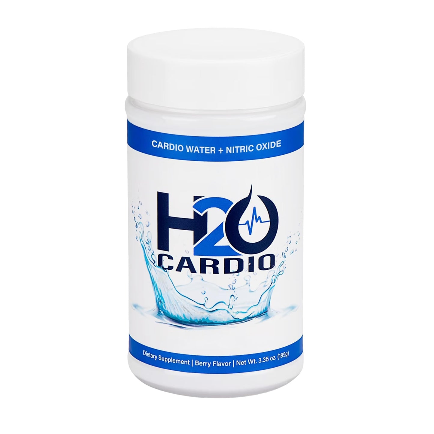 H2O Cardio | Nitric Oxide Supplement Drink | Wellness & Hydration Support | Arginine & Citrulline Powder | Berry Flavored Drink Mix for Daily Activity | Net Wt. 3.35 Ounces - Maple Wellness Supplements