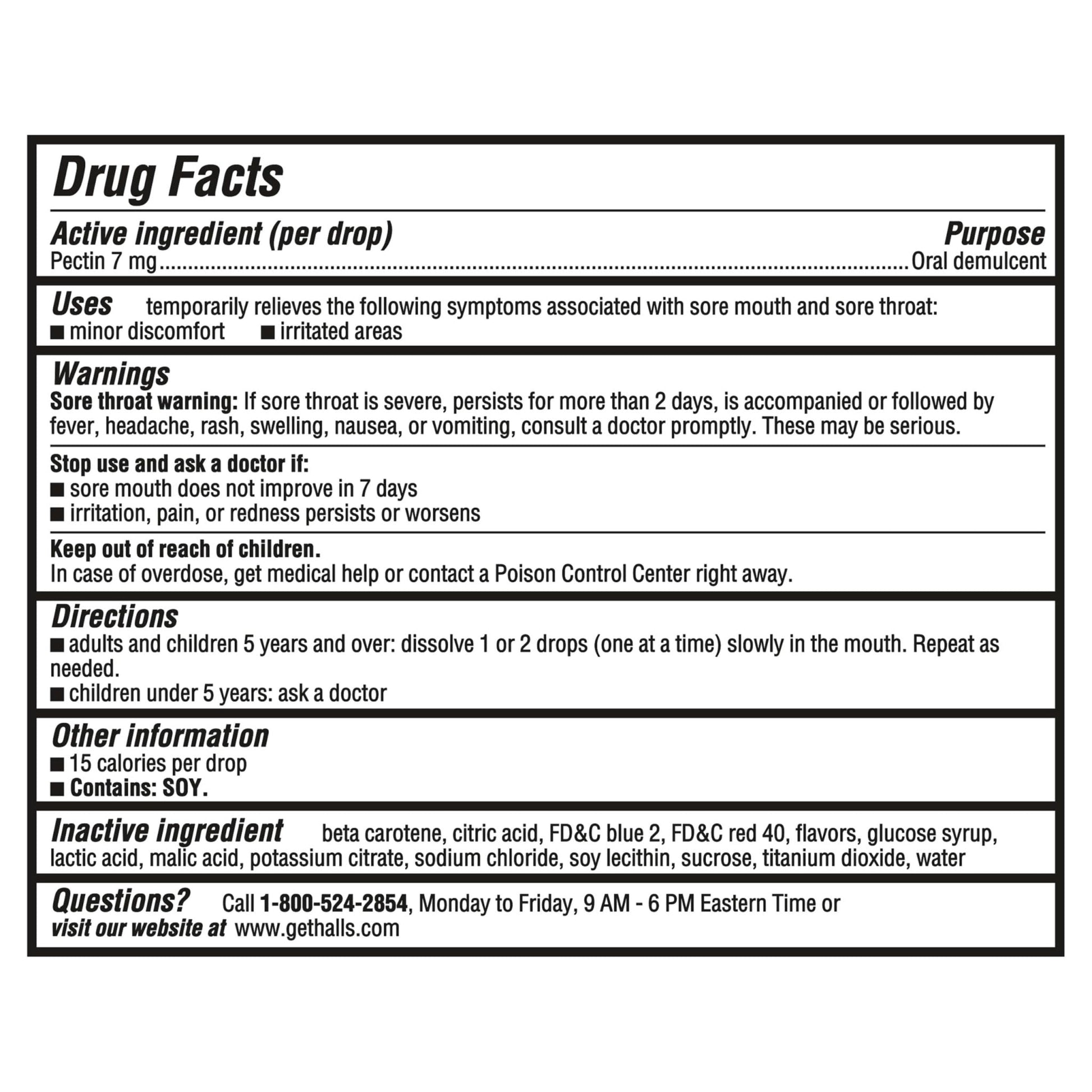 HALLS Throat Soothing Creamy Strawberry Throat Drops, 70 Drops - Maple Wellness Supplements