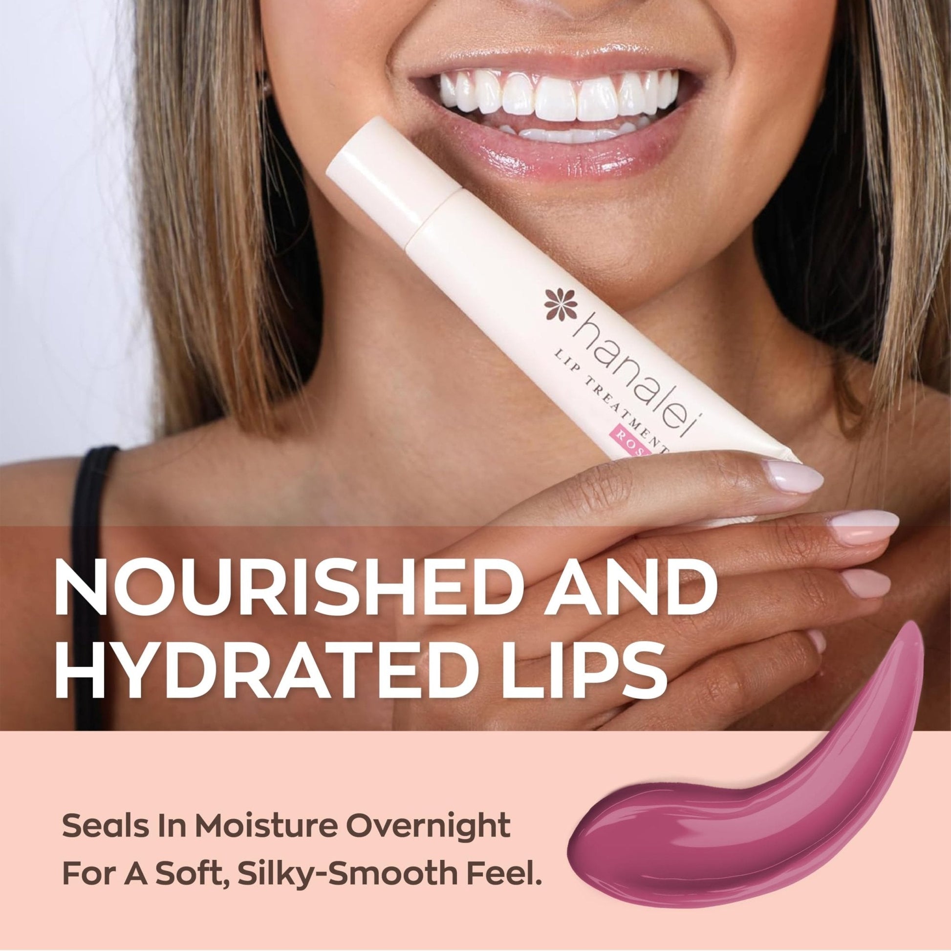 Hanalei Lip Treatment for Dry, Chapped Lips – Intensive Overnight Moisturizer with Kukui Oil - Maple Wellness Supplements