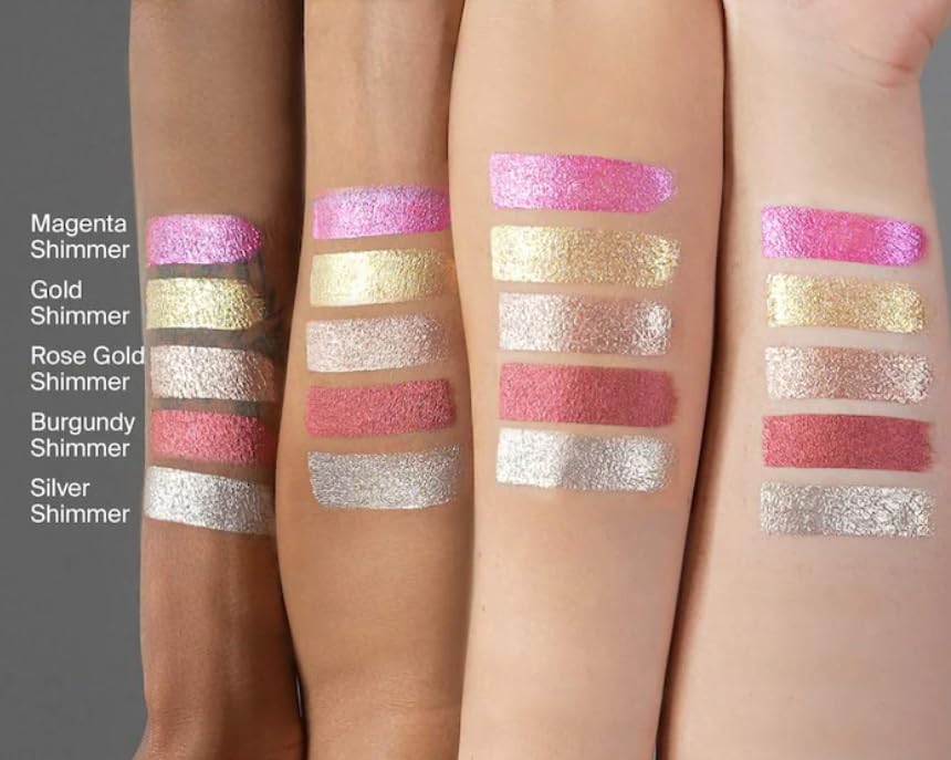 HAUS LABS BY LADY GAGA Hy-Power Eye, Cheek & Lip Paint in Silver Shimmer & Complimentary Sheet Masque - Maple Wellness Supplements