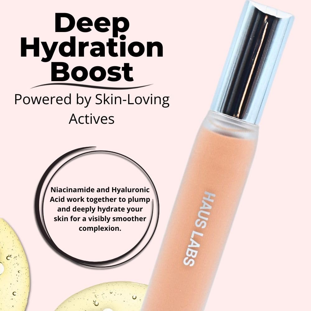 HAUS LABS BY LADY GAGA Triclone Skin Tech Hydrating + De-puffing Concealer with Fermented Arnica 22 Light Medium Peach - Maple Wellness Supplements