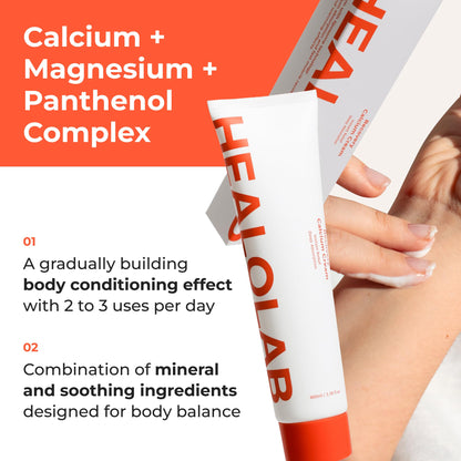 HEALOBEAM Relaxing Calcium Cream Fast Muscle & Joint Relief for Shoulder, Elbow, and Back – MSM, Magnesium Complex – Warm Sensation - Maple Wellness Supplements