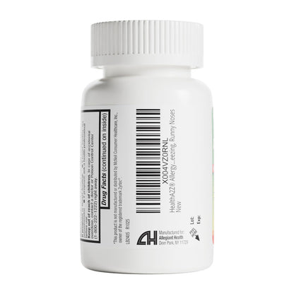 HealthA2Z® Allergy Relief, Cetirizine 10mg, Dye-Free Formula, 24-Hour Antihistamine, Indoor & Outdoor Allergy Relief, 500 Tablets - Maple Wellness Supplements