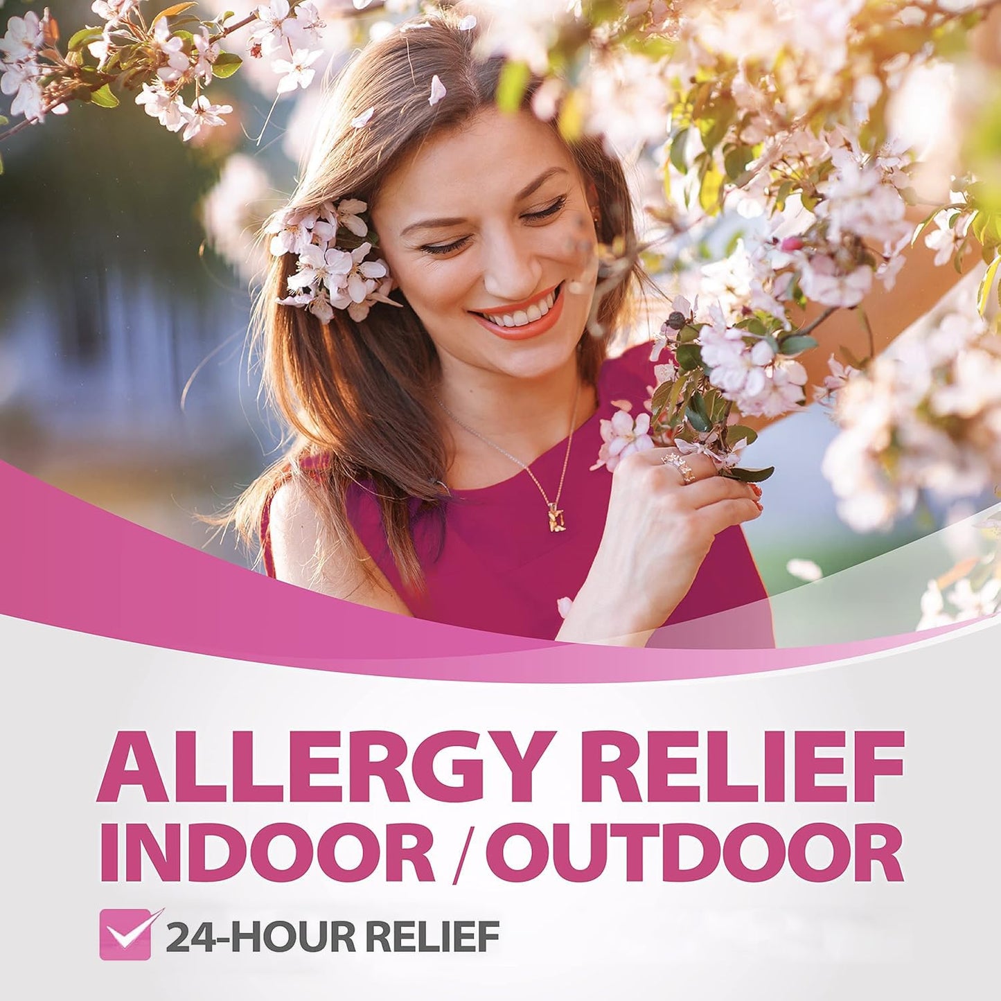 HealthA2Z Fexofenadine Hydrochloride 180mg, Antihistamine for Allergy Relief, 24-Hour Antihistamine for Allergy Relief (120 Count (Pack of 1)) - Maple Wellness Supplements