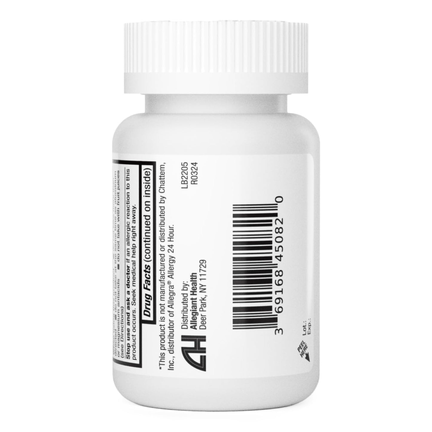 HealthA2Z Fexofenadine Hydrochloride 180mg, Antihistamine for Allergy Relief, 24-Hour Antihistamine for Allergy Relief (90 Counts) - Maple Wellness Supplements