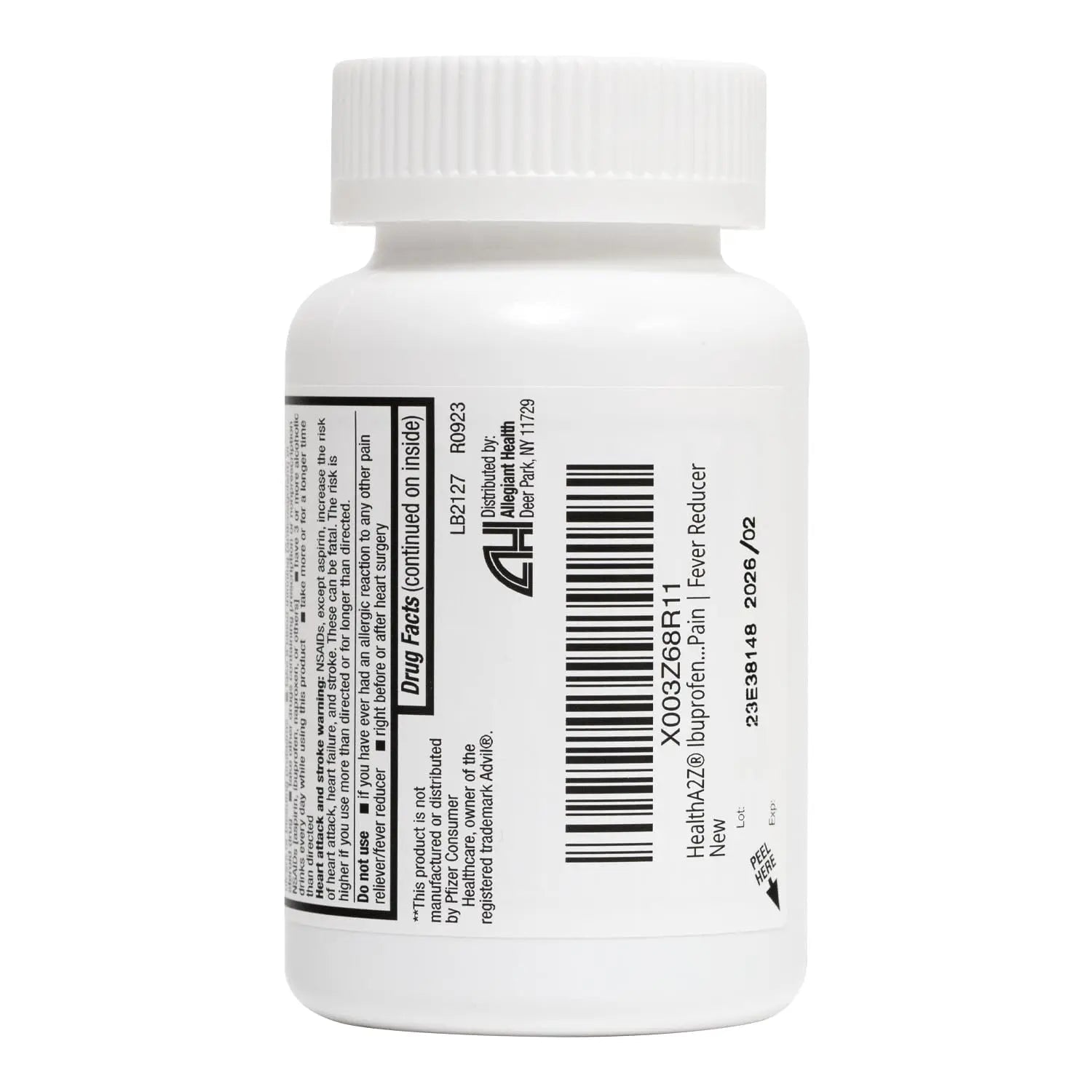 HealthA2Z® Ibuprofen 200mg | Pain Relief | Body Aches | Headache | Arthritis | Cramps | Back Pain | Fever Reducer… (250 Count) (Pack of 2) - Maple Wellness Supplements