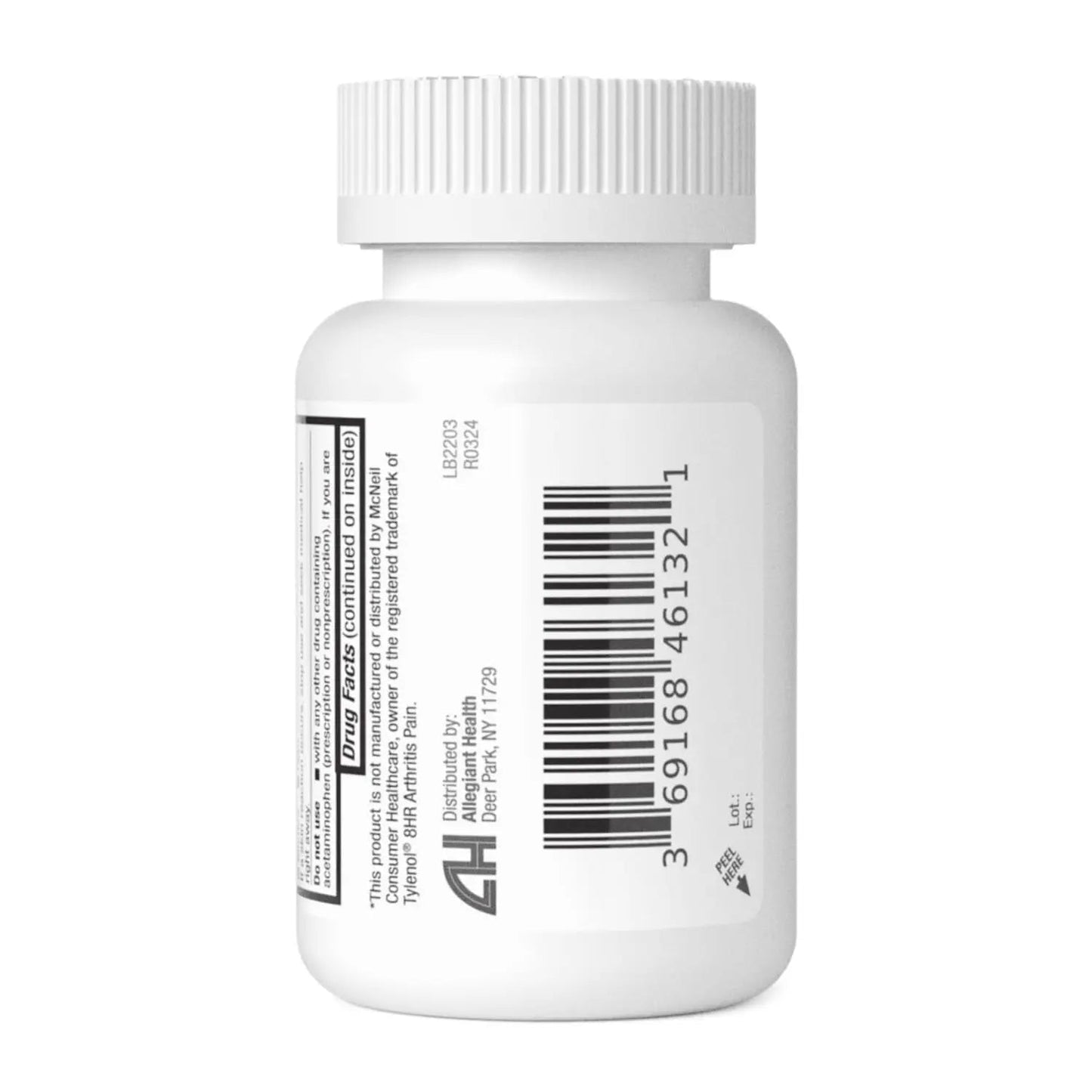 HealthA2Z® Pain Relief Extended Release | Acetaminophen 650mg | 8 Hours | Arthiritis Pain | Pain Reliever - Fever Reducer | Contains no Aspirin (100 Count) - Maple Wellness Supplements