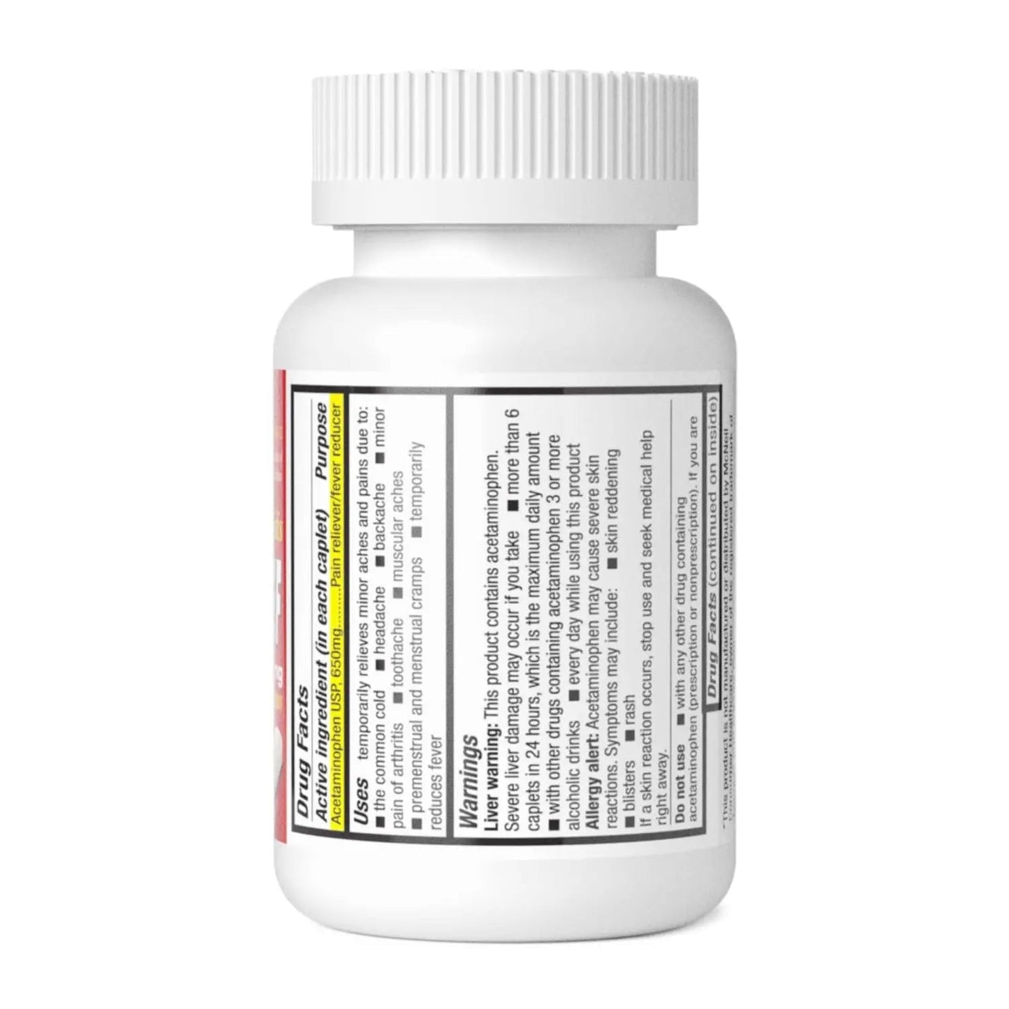 HealthA2Z® Pain Relief Extended Release | Acetaminophen 650mg | 8 Hours | Arthiritis Pain | Pain Reliever - Fever Reducer | Contains no Aspirin (100 Count) - Maple Wellness Supplements