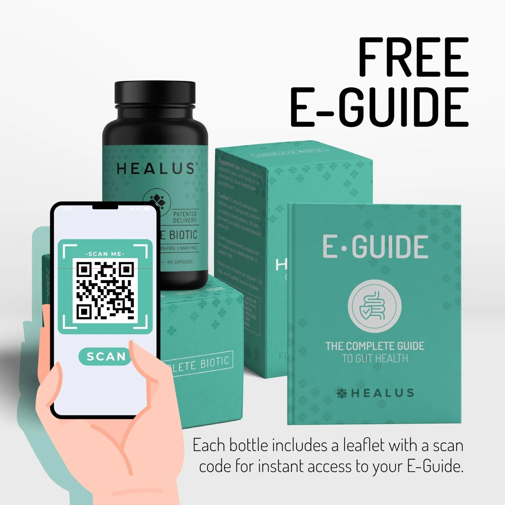Healus Complete Biotic - Postbiotic Tributyrin Supplement - Postbiotics for Gut Health - Butyrate Gut Health Supplement - Maple Wellness Supplements