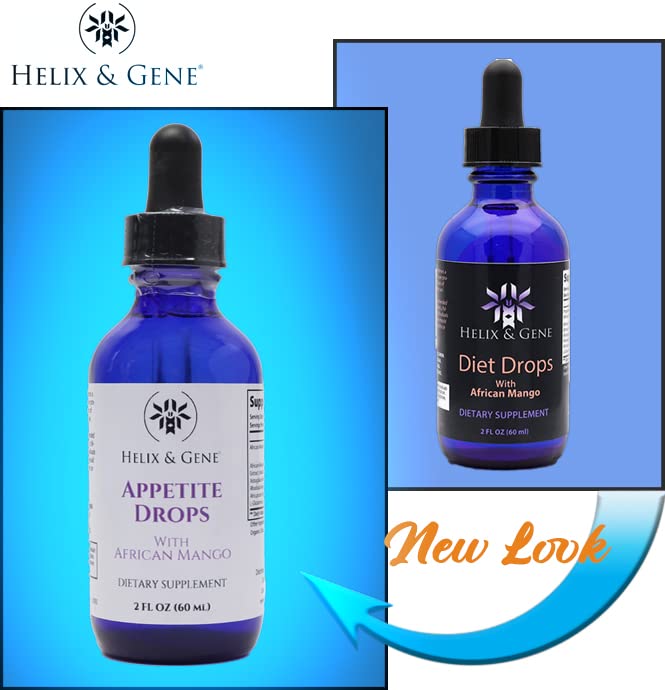 Helix & Gene Appetite Diet Drops Mango Flavor | Fast Weight Loss | Natural Metabolism - Maple Wellness Supplements
