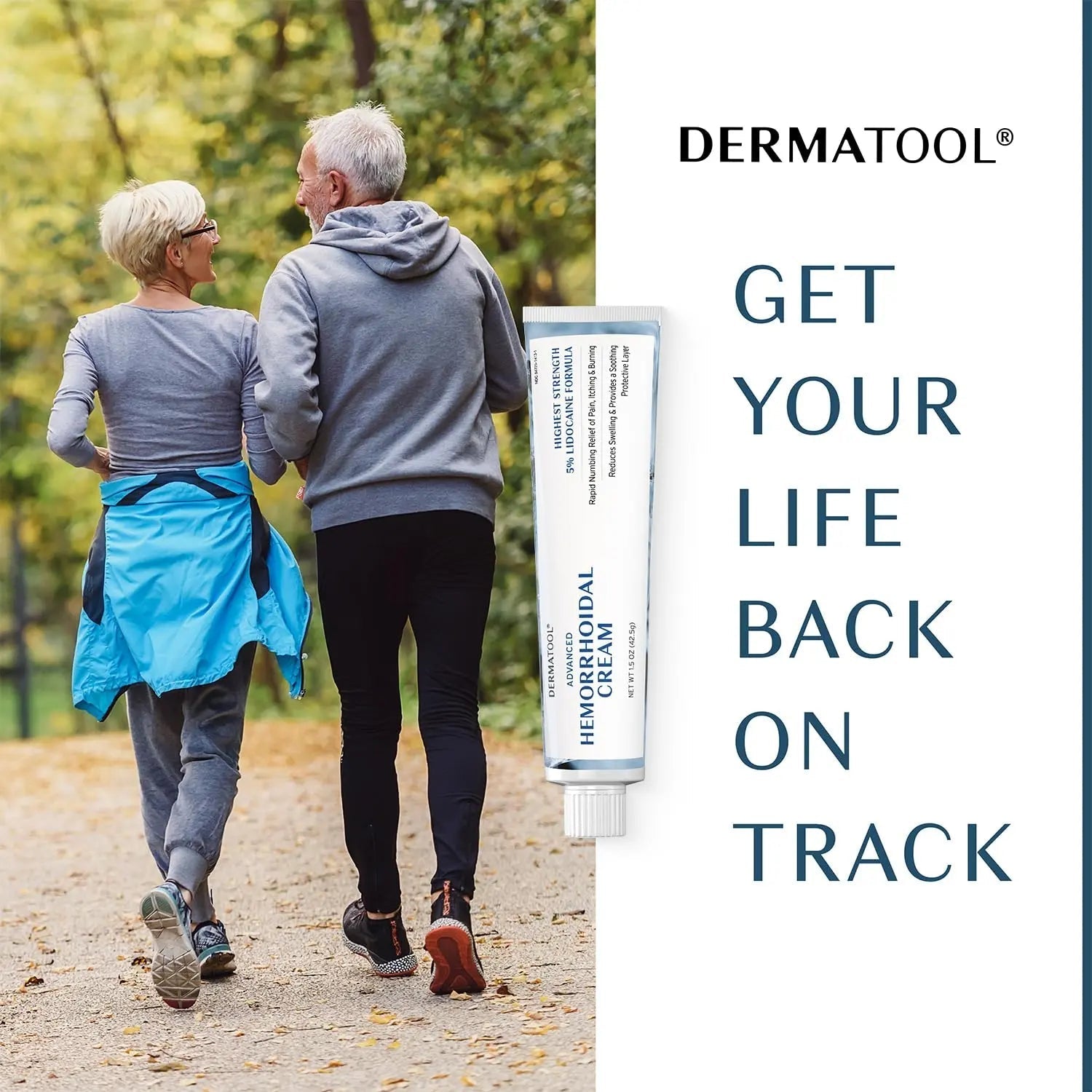 Hemorrhoid Treatment - Advanced Hemorrhoid Cream 5% Lidocaine & Phenylephrine - Hemorrhoid Shrinking Treatment - Rapid Relief of Pain, Swelling, Bleeding, Itching and Burning - Fissure & Hemorrhoids - Maple Wellness Supplements