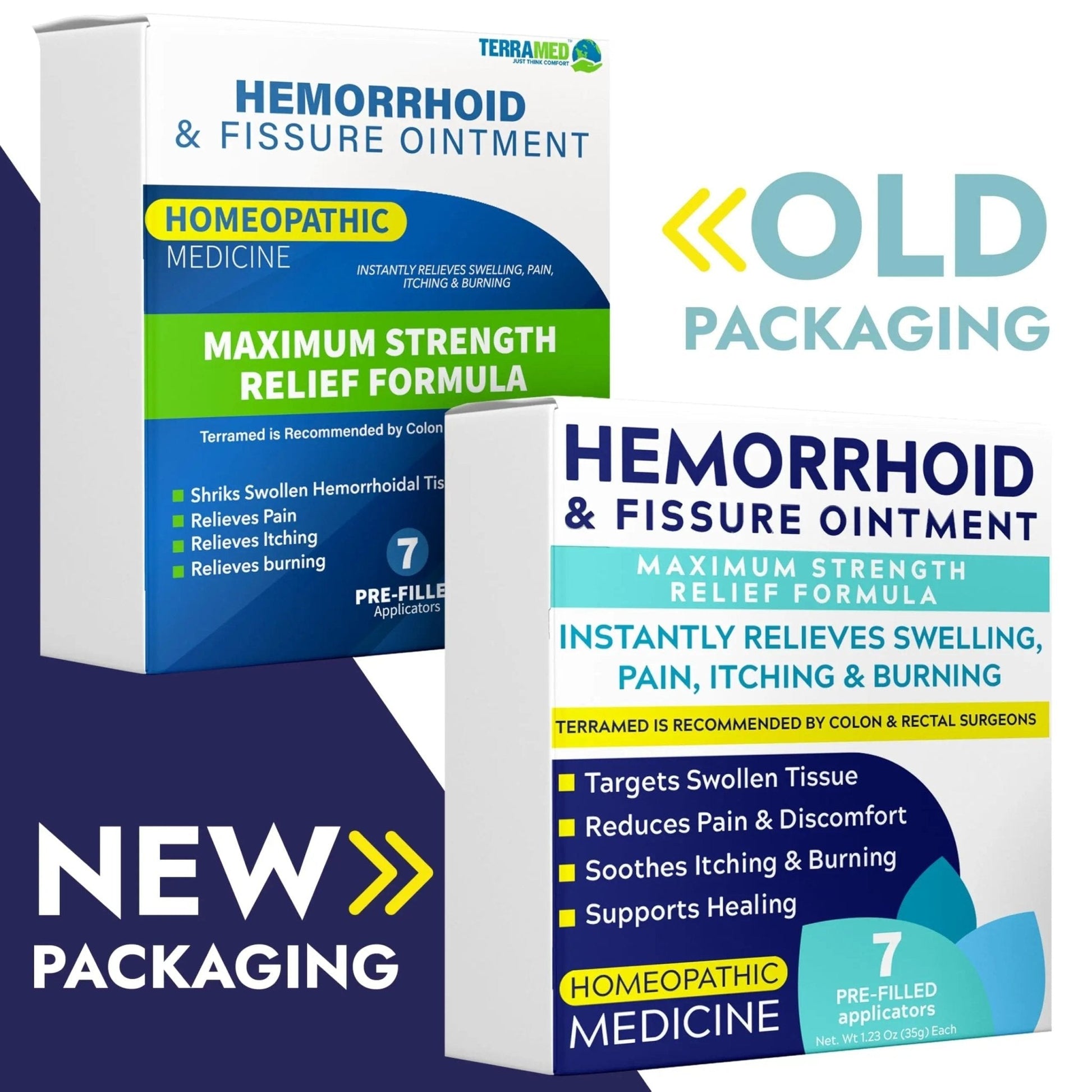 Hemorrhoid Treatment | Hemorrhoid Ointment | Hemorrhoid & Fissure Ointment | 7 Pre-Filled Applicators | Fast & Effective Relief | Reduces Swelling, Itching & Discomfort | Advanced Formula - Maple Wellness Supplements