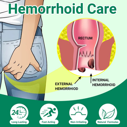 Hemorrhoid Treatment Ointment, Maximum Strength Treatment & Fast Relief for Pain, Itching, Burning, Swelling, Fissure, Bleeding, Discomfort, Long-Lasting Internal & External Hemorrhoid Cream, (2-Pack) - Maple Wellness Supplements
