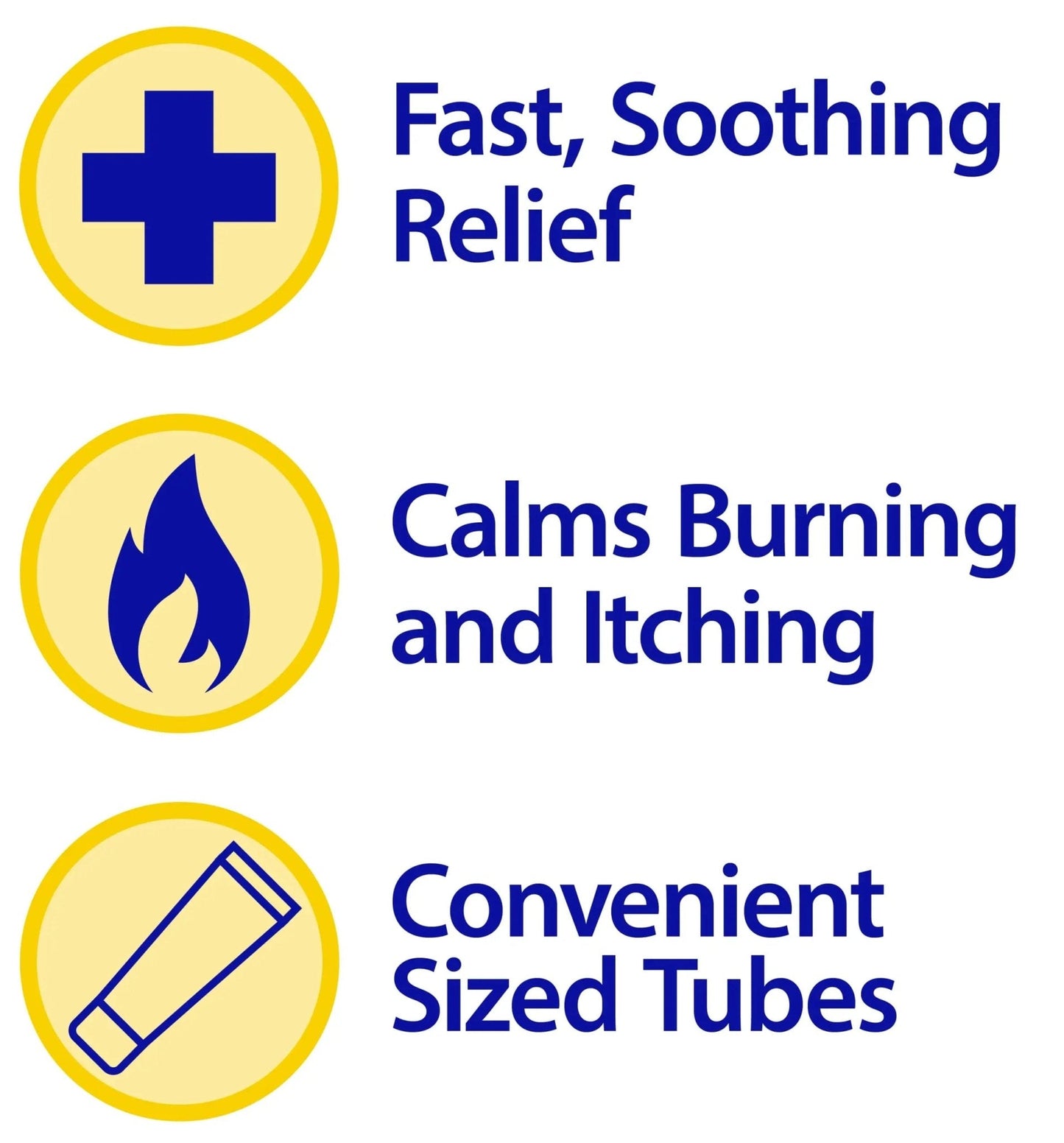 Hemorrhoidal Pain Relief Ointment 2 oz (56g) Per Tube Hemorrhoid Treatment for Fast Acting Itch, Swelling, and Maximum Strength Pain Relief (3 Pack) - Maple Wellness Supplements