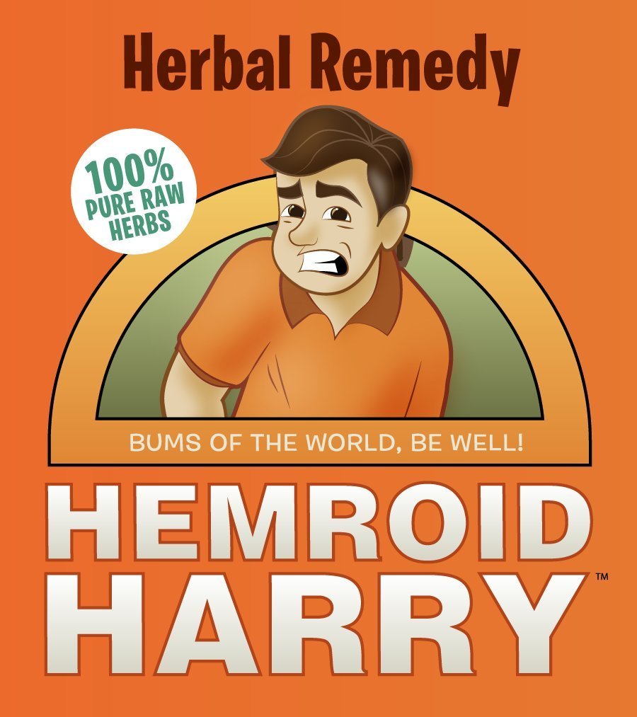 Hemroid Harry's Herbal Remedy, 30 Day (240 Count) - Natural Treatment, Pills - Maple Wellness Supplements