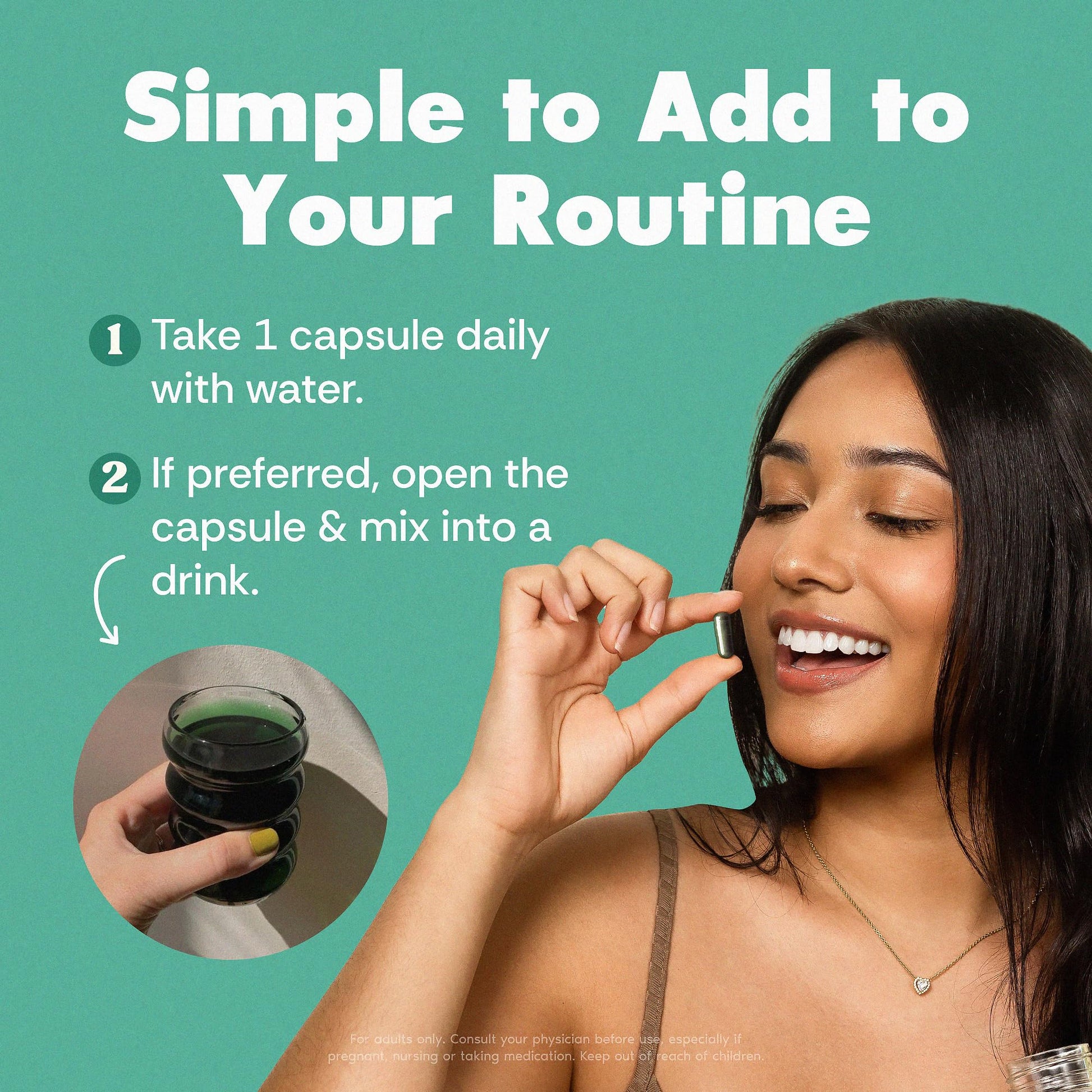 Her Fantasy Box | Body Magic | Chlorophyll Capsules - 30 Vegan Capsules for Detox, Digestion, Gut Health, Skin Support - Maple Wellness Supplements