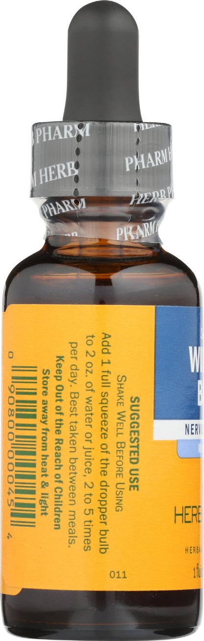 Herb Pharm Willow Bark Liquid Extract for Minor Pain - 1 Ounce (DWILL01) - Maple Wellness Supplements
