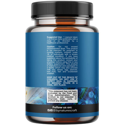 Herbal Adaptogen Mood Support Supplement - Calming Adaptogens Supplement for Stress & Cortisol Management with Ashwagandha Rhodiola Rosea & Maca Root - Vegan & Daytime Friendly - 60 Count - Maple Wellness Supplements