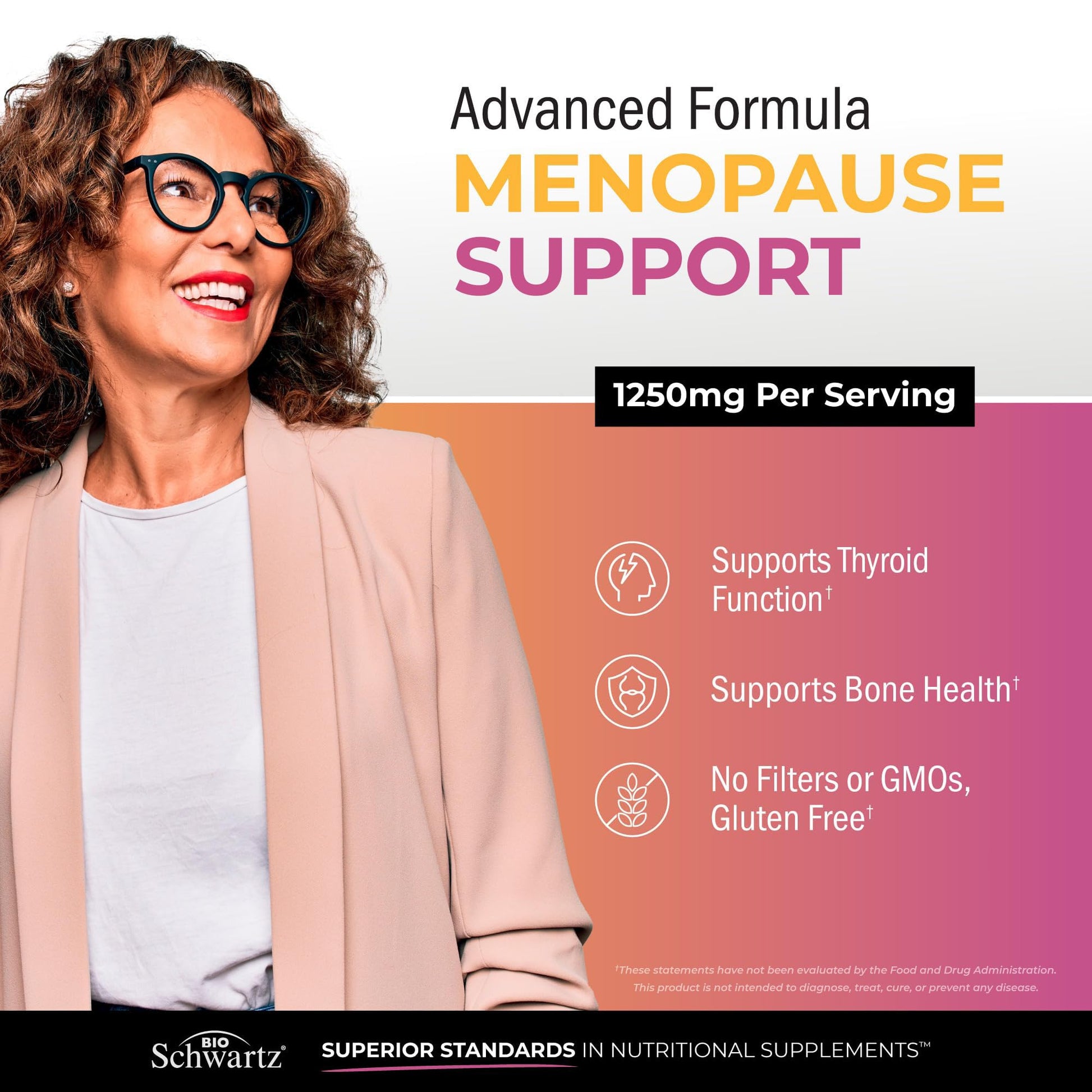 Herbal Menopause Support for Women - Supports Healthy Mood and Balance with Milk Thistle Chasteberry Black Cohosh Red Clover Turmeric Ginger - Menopause Supplements for Women - 60 Veggie Capsules - Maple Wellness Supplements