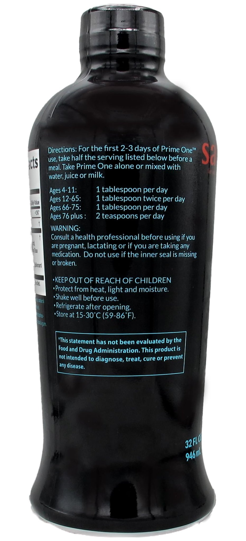HerbFuse Ashwagandha Liquid Shots – Stress Relief Supplement for Calm Mood & Energy Support – Adaptogen Formula with Rhodiola, Reishi & Ginseng – Fast Absorption – 30 Servings – Saba Prime One - Maple Wellness Supplements