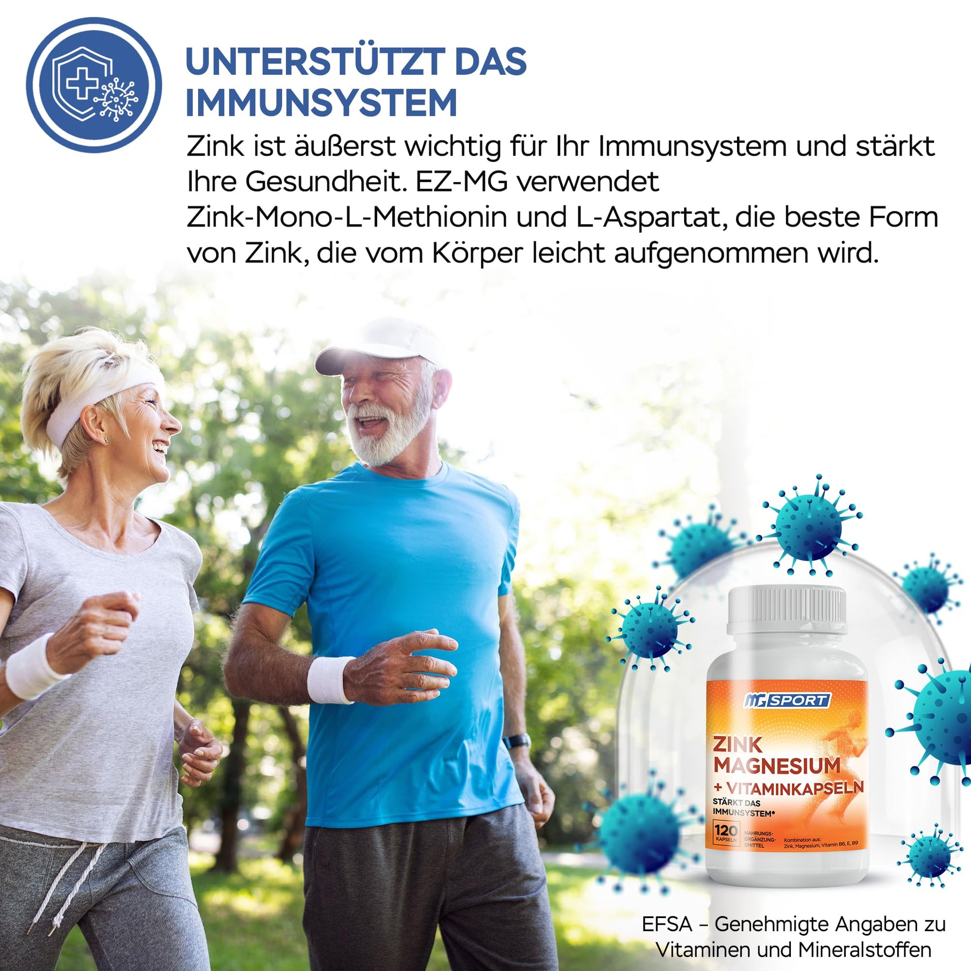 High Absorption Zinc and Magnesium Bundle for Muscle Recovery - Zinc Supplement and Transdermal Magnesium Gel for Leg Cramps - Maple Wellness Supplements