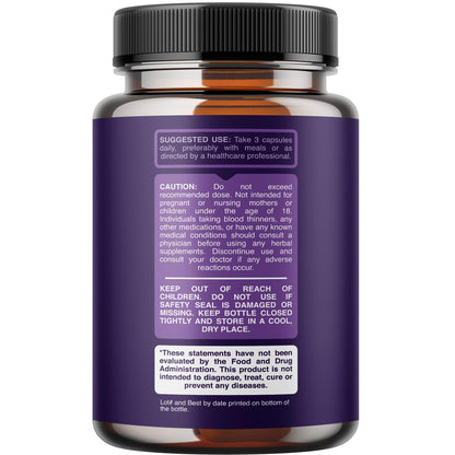 Highly Potent Magnesium Complex Capsules - Triple Magnesium Blend with Taurate Glycinate and Malate - 400mg Supplement Supports Relaxation & Overall Wellness Non-GMO Vegan - 90 Count - Maple Wellness Supplements