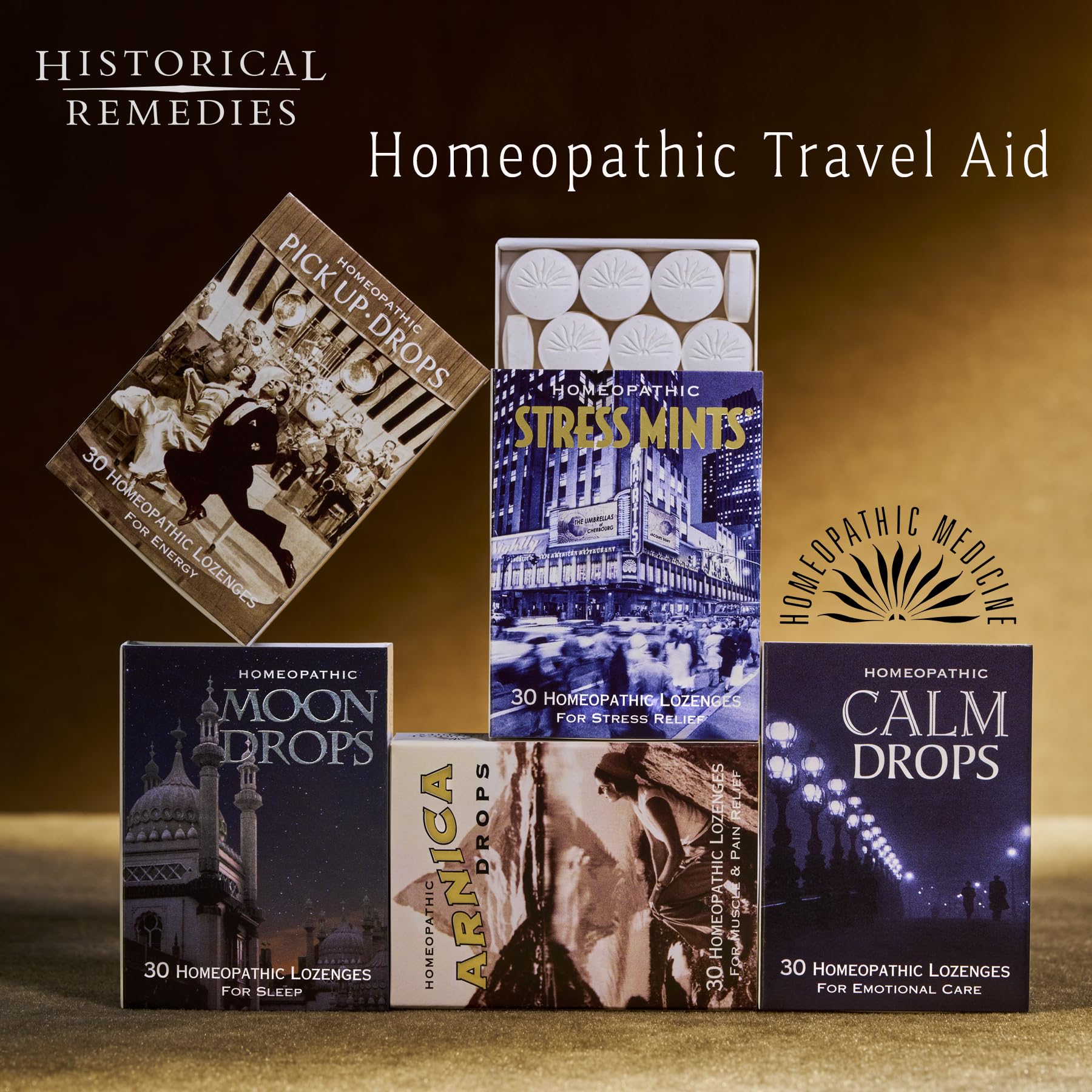 Historical Remedies Calm Drops Homeopathic Lozenges (1 Pack)| Natural Care for Emotional Stress Relief, Vegan & Gluten-Free Organic Vanilla Flavor Drops to Promote Relaxation and a Sense of Calm - Maple Wellness Supplements