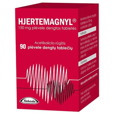 Hjertemagnyl 150 mg/ 90 coated tablets - Maple Wellness Supplements