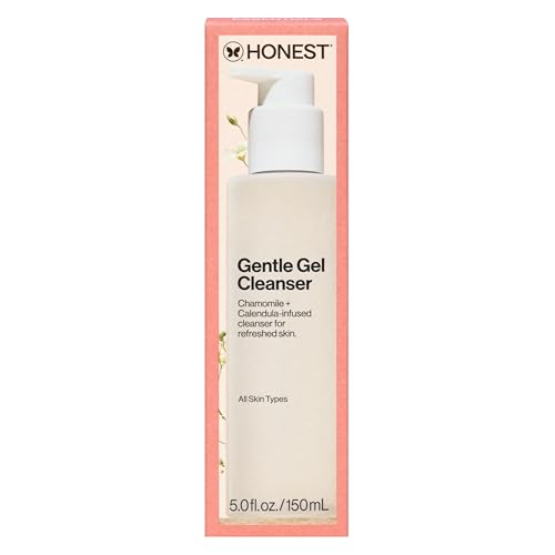 Honest Beauty Gentle Gel Daily Face Cleanser, Calms, Refreshes, Hydrates, Vegan Safe for Sensitive Skin, 5 fl oz - Maple Wellness Supplements