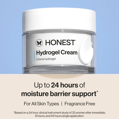 Honest Beauty Hydrogel Cream with Hyaluronic Acid, Lightweight Moisturizing Water, Gentle for Sensitive Skin - Maple Wellness Supplements