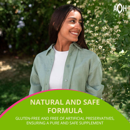 Hormone Balance for Women – Menopause & PMS Support Supplement – Adaptogens for Female Balance & Wellness – 90 Vegan Capsules - Maple Wellness Supplements
